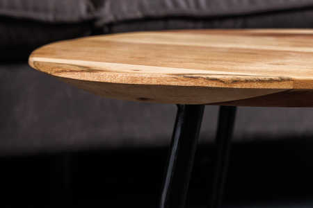 Masuta de cafea BEAUTY BY NATURE din lemn de salcam, 60 cm [6]