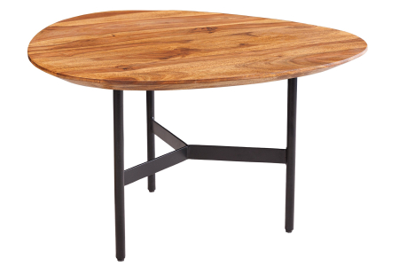 Living - Masuta de cafea BEAUTY BY NATURE din lemn sheesham, 60 cm