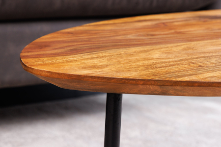 Masuta de cafea BEAUTY BY NATURE din lemn sheesham, 85 cm [6]