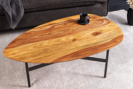 Masuta de cafea BEAUTY BY NATURE din lemn sheesham, 85 cm [3]