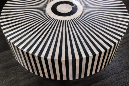 Masuta de cafea BONE INLAY, 60 cm [3]