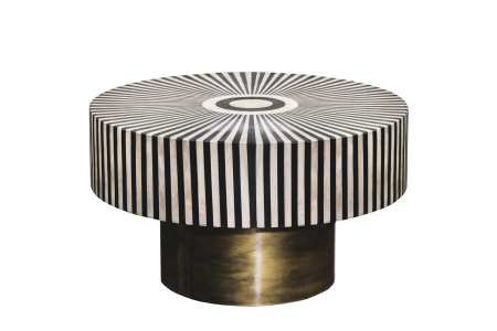 Living - Masuta de cafea BONE INLAY, 60 cm