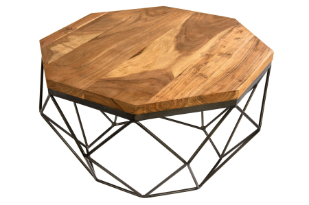 Masute de cafea - Masuta de cafea DIAMOND din lemn de mango, 70 cm