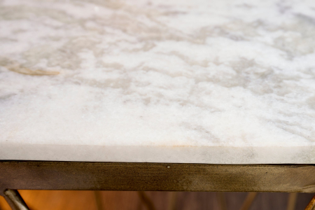 Masuta de cafea DIAMOND din marmura, 50 cm [4]