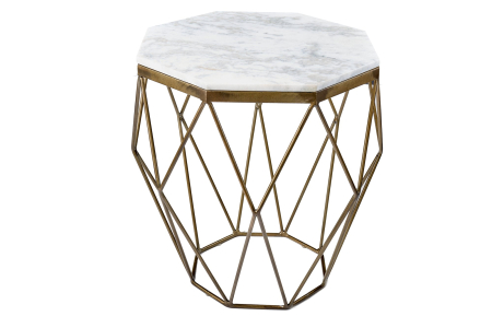 Masute de cafea - Masuta de cafea DIAMOND din marmura, 50 cm