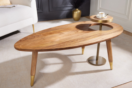 Masuta de cafea GATSBY din lemn de mango, 110 cm [1]