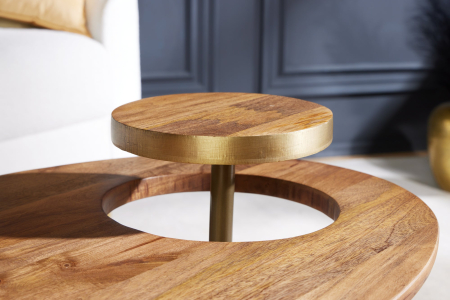 Masuta de cafea GATSBY din lemn de mango, 110 cm [3]