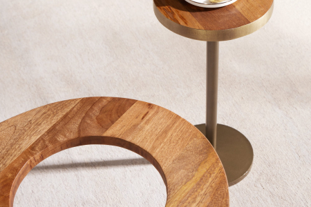 Masuta de cafea GATSBY din lemn de mango, 110 cm [5]