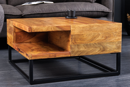 Masuta de cafea GIANT din lemn sheesham, 60 cm [1]