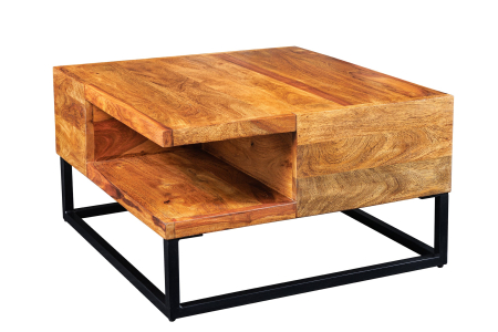 Living - Masuta de cafea GIANT din lemn sheesham, 60 cm