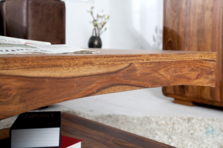 Masuta de cafea Goa din lemn de Sheesham , 118 cm [5]