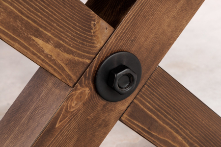 Masuta de cafea GOLIATH din lemn de pin natural, 110 cm [9]