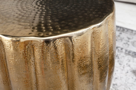 Măsuță de cafea Marrakesch din aluminiu auriu [2]
