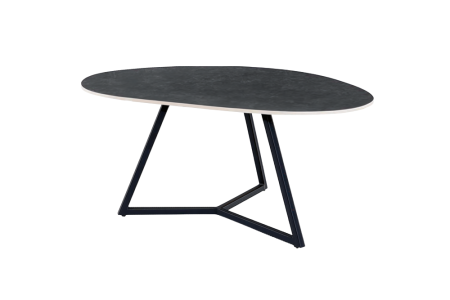 Living - Măsuță de cafea MARVELOUS 90 cm, ceramică gri