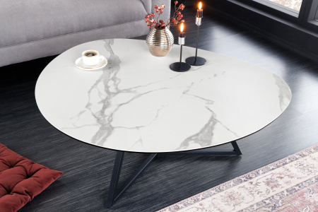 Masuta de cafea MARVELOUS din ceramica, 90 cm [2]