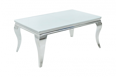 Living - Masuta de cafea Modern Barock, cu blat din sticla securizata