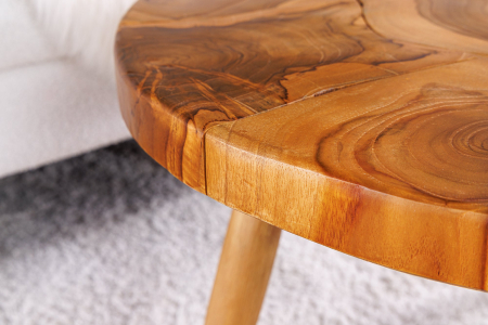 Masuta de cafea MOSAIK din lemn de tec natural, 60 cm [7]