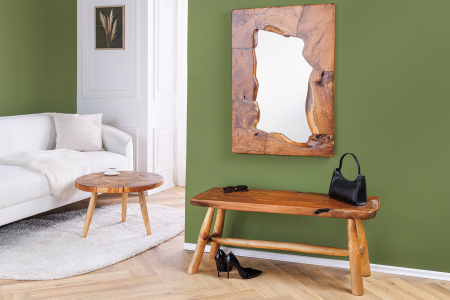 Masuta de cafea MOSAIK din lemn de tec natural, 60 cm [1]