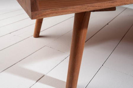 Masuta de cafea MYSTIC LIVING din lemn de salcam, 100 cm [6]