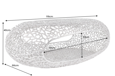 Masuta de cafea ORGANIC LEAF, 120 cm [9]