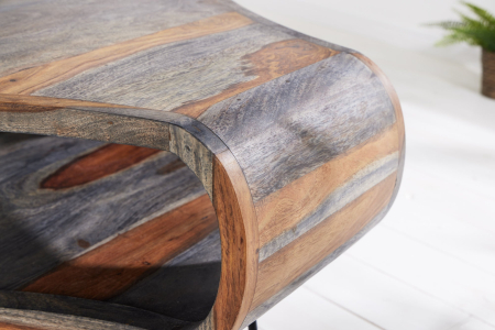 Masuta de cafea ORGANIC LIVING din lemn sheesam, 70 cm [3]