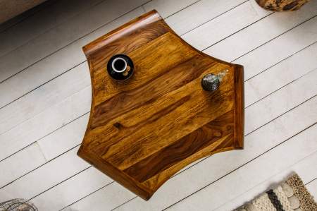 Masuta de cafea ORGANIC LIVING din lemn sheesham, 90 cm [3]