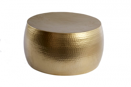Masute de cafea - Masuta de cafea Orient din metal auriu