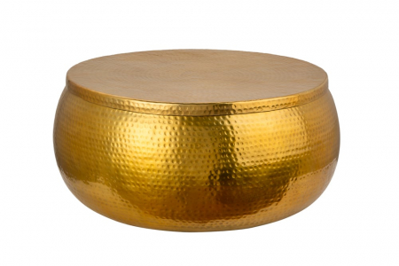 Living - Masuta de cafea Orient Storage cu spatiu de depozitare din metal