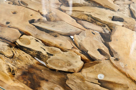 Masuta de cafea RIVERSIDE din lemn de tec, 80 cm [2]