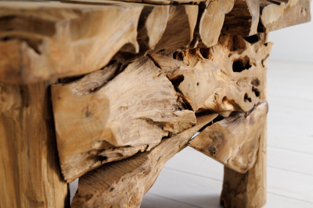 Masuta de cafea RIVERSIDE din lemn de tec, 80 cm [3]