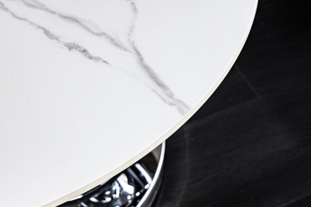 Masuta de cafea rotativa DANCING RINGS din blat ceramic, 80-135 cm [5]