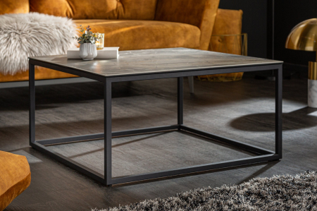 Masuta de cafea SYMBIOSE cu aspect de marmura, 75 cm [3]