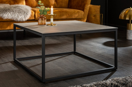 Masuta de cafea Symbiose cu blat din ceramica si picioare metalice [2]