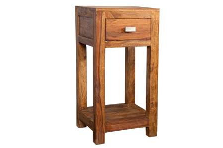 Masute de cafea - Masuta laterala LAGOS 70cm lemn sheesham