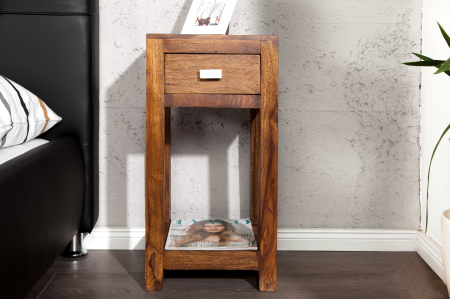 Masuta laterala LAGOS 70cm lemn sheesham [3]