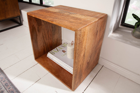 Masuta MAKASSAR din lemn de mango, 43 cm [2]