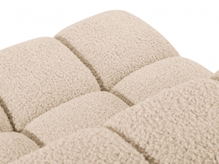 Modul Bellis cu tapiterie boucle, nisip [3]