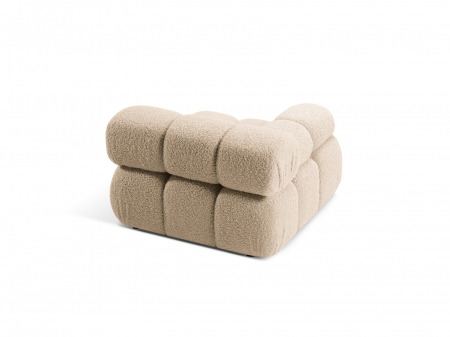 Modul Bellis cu tapiterie boucle, nisip [3]