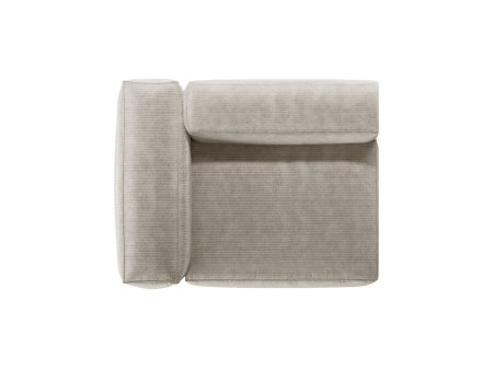 Modul Bergamo cu tapițerie din catifea reiată [3]