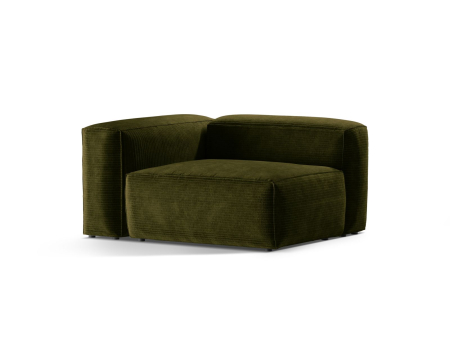 Modul Bergamo cu tapițerie din catifea reiată [1]