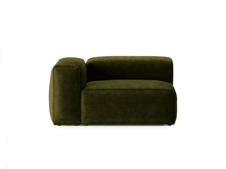 Modul Bergamo cu tapițerie din catifea reiată [0]