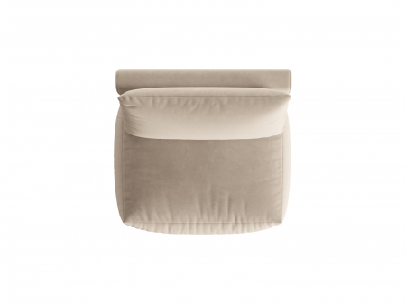 Modul pentru canapea Chris cu tapiterie din catifea [3]