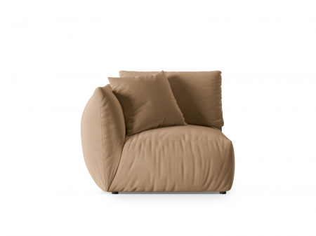 Modul pentru canapea Chris cu tapiterie din catifea [0]