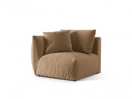 Modul pentru canapea Chris cu tapiterie din catifea [1]