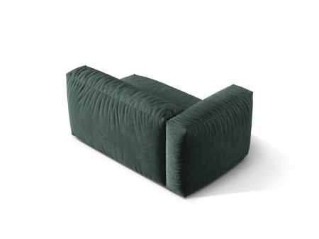 Modul pentru canapea Martina cu colt pe partea stanga si tapiterie din catifea [2]