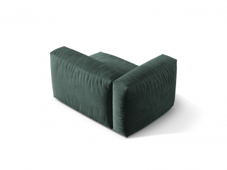 Modul pentru canapea Martina cu colt pe partea stanga si tapiterie din catifea [2]