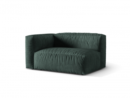 Modul pentru canapea Martina cu colt pe partea stanga si tapiterie din catifea [1]