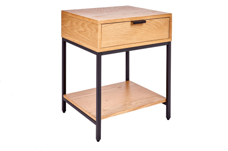 Living - Noptieră ELEMENTS 40cm stejar natural