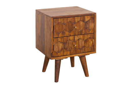 Living - Noptieră MYSTIC LIVING 56cm lemn de sheesham natural