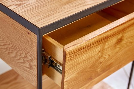 Noptieră SCORPION 40cm stejar sălbatic natural [8]